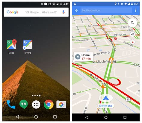 Buka aplikasi Google Maps di perangkat Android Anda.